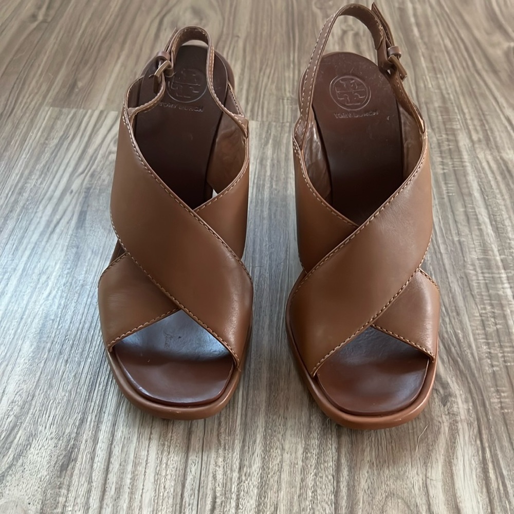 Tory Burch Gabrielle Wedge Sandles Like New
